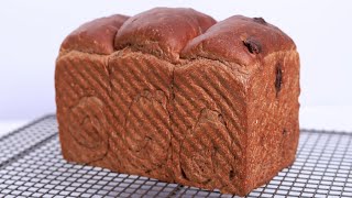 适合新手一次成功的巧克力生吐司面包（水合法）｜Chocolate Loaf Bread [upl. by Lashoh]