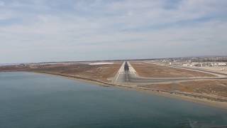 Beautiful LANDING IN LARNACA CYPRUS AIRPORT [upl. by Gordon]