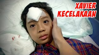 SEDIH XAVIER KECELAKAAN DI SEKOLAH MASUK RUMAH SAKIT  Vlog  CnX Adventurers [upl. by Follmer]