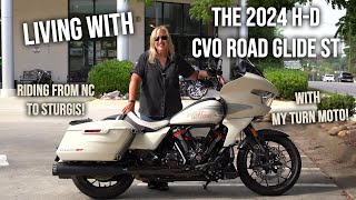 LIVING WITH a CVO Road Glide ST  Ride and Review from STURGIS to NC [upl. by Callery]