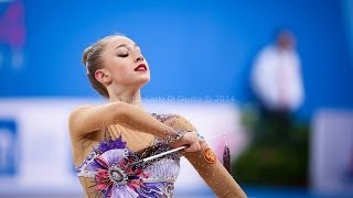 Maria Titova Ribbon AA  Holon 2014 [upl. by Adnovad]