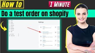 How to do a test order on shopify 2024 [upl. by Ophelia]