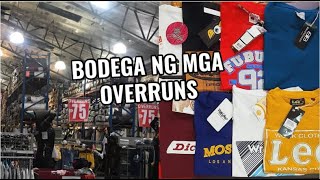 PINAKA MALALAKING BODEGA NG OVERRUNS [upl. by Aliehc]