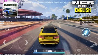 NEED FOR SPEED MOBILE LOOKS INSANE NFS Mobile Gameplay UltraGraphics 4K 60FPS [upl. by Neffirg]