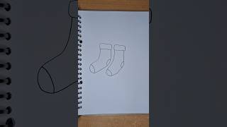 Menggambar kaos kaki drawing art short [upl. by Lemuel174]