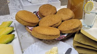 Best tasting Jamaican Bulla Cake  Mango amp Ginger Bulla Cake  kitchen Kolony [upl. by Ecinaj]