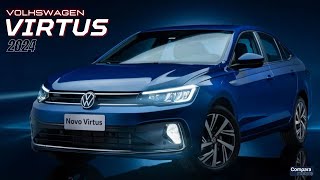 VOLKSWAGEN VIRTUS 2024 MÁS POTENTE MÁS SEGURO [upl. by Eirdua]