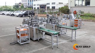 KF94 3D Mask Making Machine For South Korea [upl. by Aurora471]