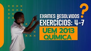 Exame da UEM 2013 Resolução dos exercícios 47 [upl. by Rocky]