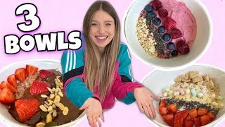 Meine 3 Lieblings  Bowl Rezepte 😍  Bibi [upl. by Lyndes]