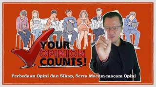 PERBEDAAN OPINI DAN SIKAP SERTA MACAM MACAM OPINI oleh Ida Bagus Bayu Brahmantya [upl. by Melar]