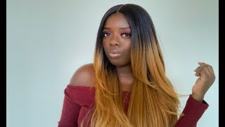 WIG 101 HOW TO MAKE THE PARTING LOOK NATURAL ft Model Model EV003 [upl. by Kimberlyn340]