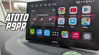 ATOTO P9PR Auto Car Stereo CarPlay amp Android Auto [upl. by Lajes]