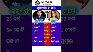 Subham Gill and sara tendulkar  shorts cricket [upl. by Aivatnahs]