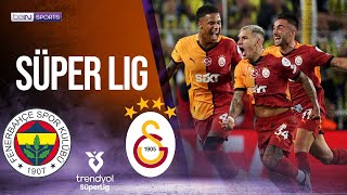 Fenerbahce vs Galatasaray  SÜPERLIG HIGHLIGHTS  092124  beIN SPORTS USA [upl. by Oinoitna941]