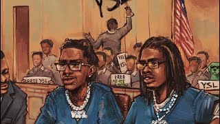 Young thug gets 15 year probation is he scared of jail dj akademiks was wrong thugs does no time [upl. by Gnoz]