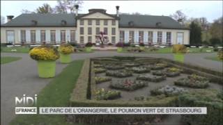 SUIVEZ LE GUIDE  Le Parc de lOrangerie le poumon vert de Strasbourg [upl. by Einyaj]