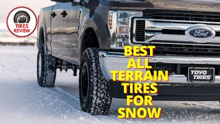 Top 5 Best All Terrain Tires For Snow Review  Which Ones Should You Buy [upl. by Obola694]