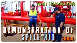 ⚠️HOW TO USE SPILL KIT📂🗑️SPILL KIT DEMO🗣️⚙️INDUSTRIAL SAFETY TRAINING VIDEO👷‍♂️🕵️SAFETY SAVES🎯 [upl. by Adigun]