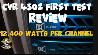 CVR 4302 first hook up test amp review [upl. by Nawad]