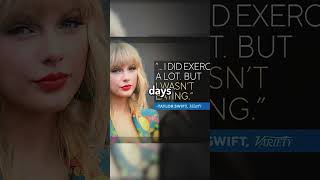 Taylor Swifts Diet Almost KILLED Her 😥 [upl. by Di]