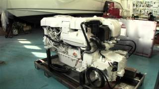 Big Yacht Repower PART 10  The New Engines [upl. by Nimesay]