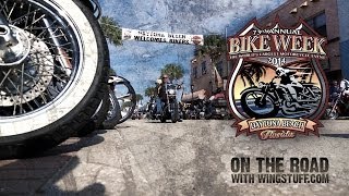 On The Road at Daytona Bike Week 2014 I Goldwing Parts amp Accessories I WIngStuffcom [upl. by Carver262]