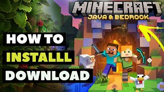 How To Download Minecraft On PC Install NEW quotMinecraft Java amp Bedrock Edition for PCquot 2023 [upl. by Kneeland]