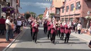 Musikzug LauenburgSüd  NiedersachsenMarsch  2009 beim Festumzug quot800 Jahre Bleckedequot [upl. by Notlad]