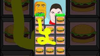 Choose Hamburger vs Oreo  Nikocado Avocado and Gegagedigedagedago Nuggets are playing Snake game [upl. by Idnat581]