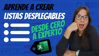 Aprende a crear LISTAS DESPLEGABLES desde cero a EXPERTO en EXCEL [upl. by Ojyma480]