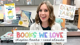 BOOKS I LOVE  chapter books amp read alouds third grade [upl. by Lowis]