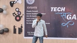 beatboxing performance in REC Kannauj [upl. by Ahcsatan]