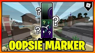 How to get the quotOOPSIE MARKERquot in FIND THE MARKERS  Roblox [upl. by Albright]