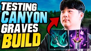 Graves Jungle Gameplay Guide  Testing Canyons Critical Strike Graves Build amp giving thoughts on it [upl. by Drarrej25]