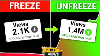 How To Unfreeze YouTube Channel 🤫 100 Working  Channel Unfreeze Kaise Kare tech [upl. by Drucie]