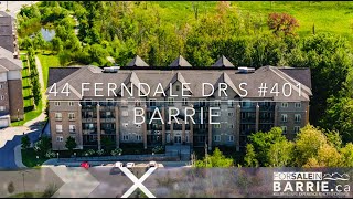 Exceptional Executive Condo  44 Ferndale Drive South Unit 401 Barrie ON [upl. by Yentirb491]