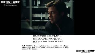 Classic Movie Scenes MONEYBALL 2011  Inspirational Scene  ScripttoScreen [upl. by Aiclef]