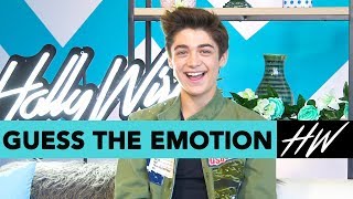 Asher Angel Gushes About Annie LeBlanc amp Plays Emotional Lyric  Hollywire [upl. by Hanover]