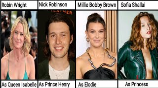 Damsel Movie Full Cast Real Name Milie Bobby Brown New 2024 Movie World Celebrities [upl. by Orji]