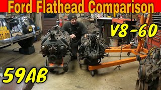 Ford Flathead Comparison V860 hp and 59 AB [upl. by Letreece938]