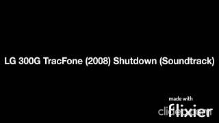 LG 300G TracFone 2008 Shutdown Soundtrack Effects 4 Reversed [upl. by Lemor315]