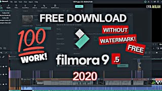 HOW TO DOWNLOAD amp INSTALL FILMORA 95 FOR FREE  WITH NO WATERMARK  MALAYSIA  34 [upl. by Analrahc]