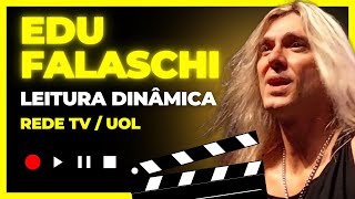 EDU FALASCHI  Rede TV  Leitura DinÃ¢mica [upl. by Grail]