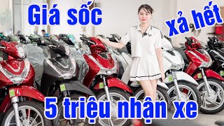 BẤT NGỜ GIÁ XE SH MODE SH 160 SH 125 VISION VARIO 125 AB SỐC 5 TRIỆU XE MÁY KHẢI OANH [upl. by Fortunna]