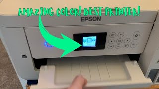 Epson EcoTank ET2850 Wireless Color AllinOne CartridgeFree Supertank Printer with Scan Review [upl. by Akienom]