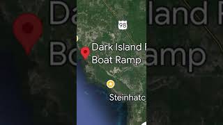 Dark Island Public Boat Ramp near Keaton Beach Florida [upl. by Silin]