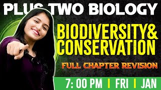 Plus Two Biology  Biodiversity and Conservation  Chapter 15  Full Chapter  Exam Winner Plus Two [upl. by Jarvey]