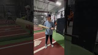 Hitting With The Warstic Bonesaber Hybrid usssa 8 bat baseball shorts batting [upl. by Ellenahs382]