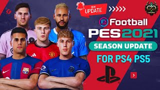 eFootball 2021 Option File For PS4 PS5 Final Version 2024 [upl. by Davison]